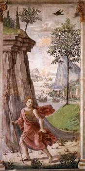 多梅尼科 基爾蘭達約 St John the Baptist in the Desert 多梅尼科 基爾蘭達約 St John the Baptist in the Desert